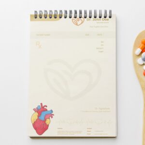 Personalized Heart Prescription Pad -By Brittle