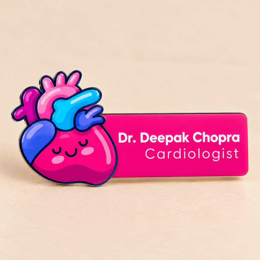 Name Badge - Little Heart