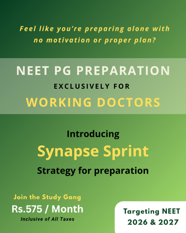 SYNAPSE NEET PG PREPARATION