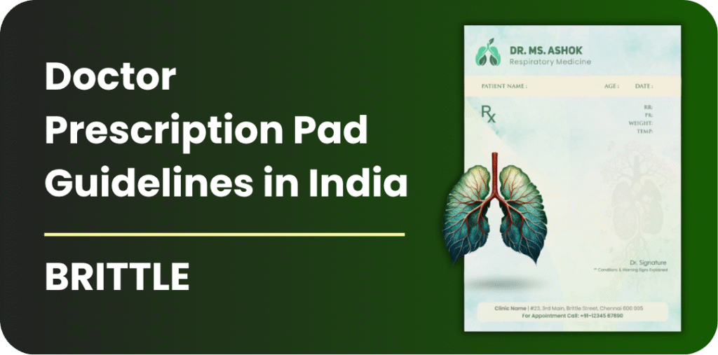 Dr Prescription Pad