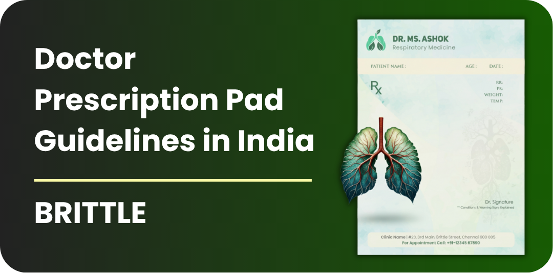 Dr Prescription Pad
