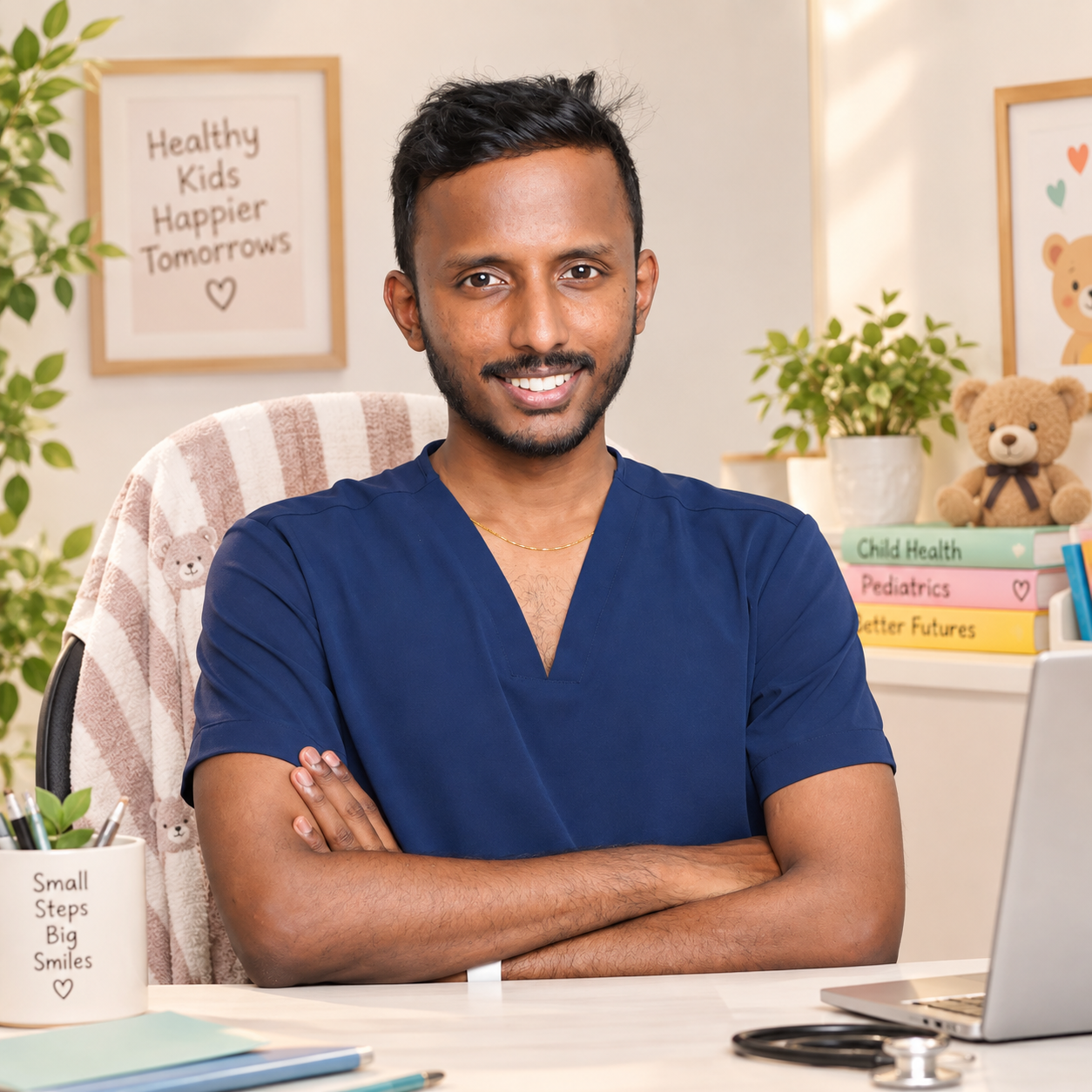 Dr. Arul Vel, co-founder of Brittle