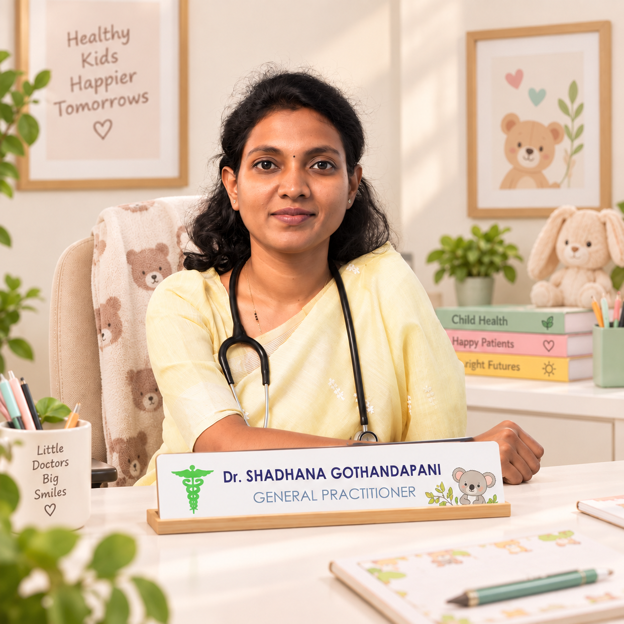Dr. Shadhana, co-founder of Brittle