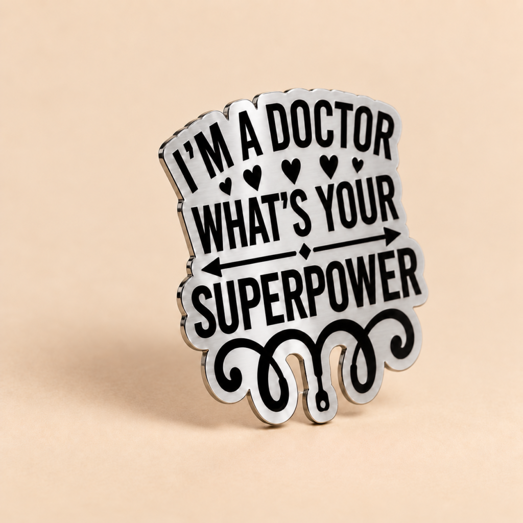 Brooch - Doctor Superpower (1)