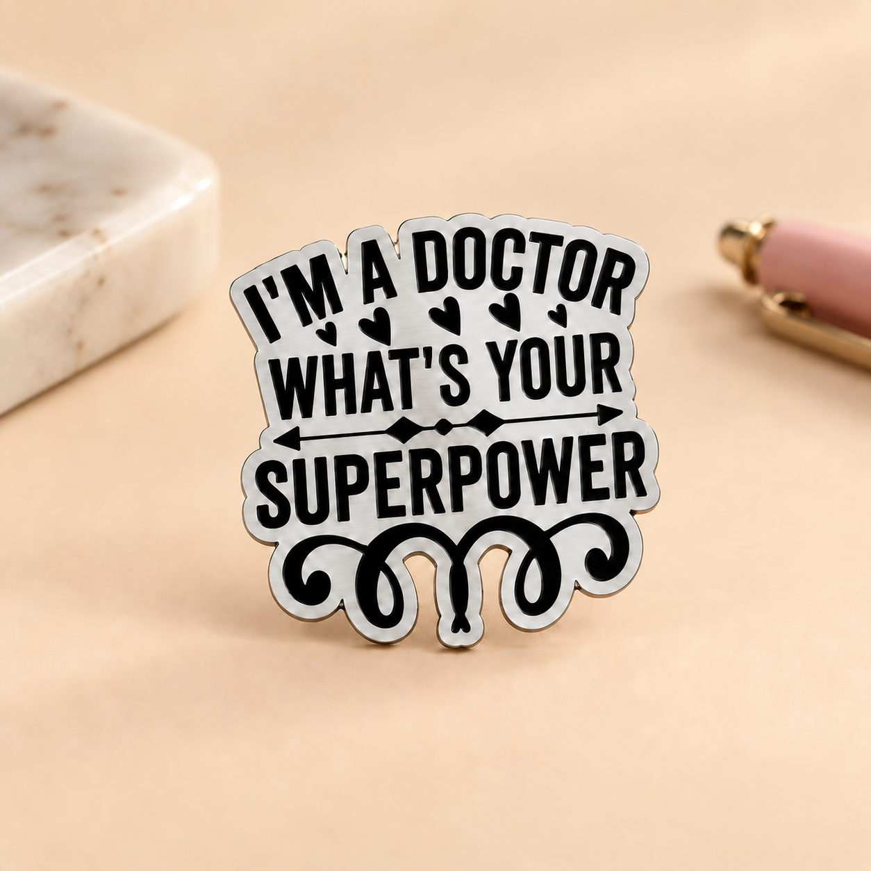 Brooch - Doctor Superpower (2)