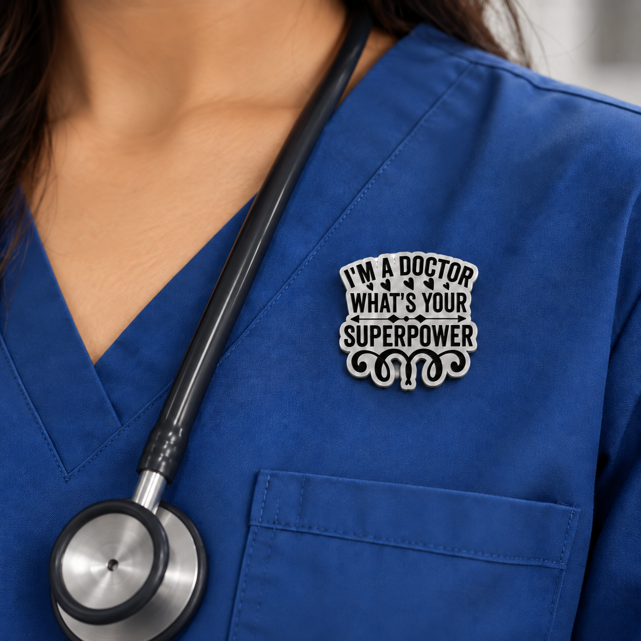 Brooch - Doctor Superpower (3)