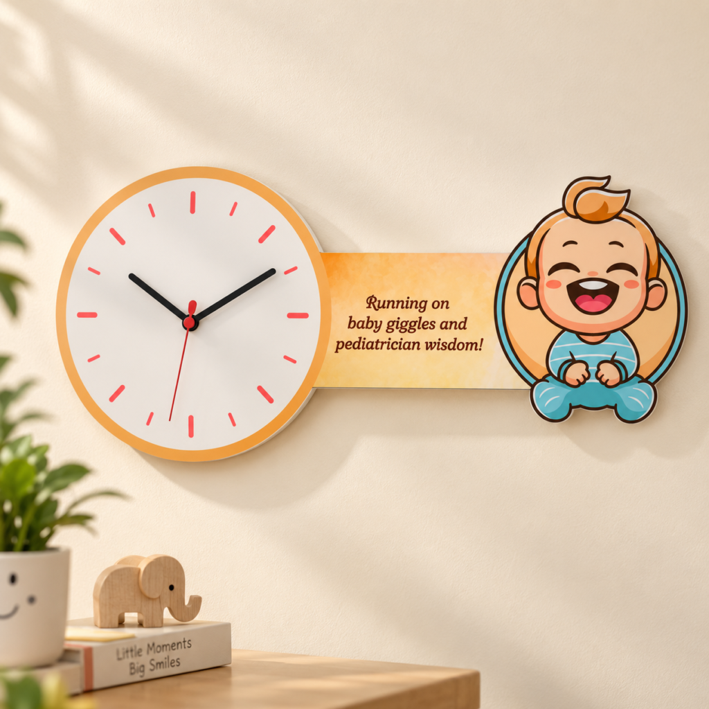 Clock - Baby Doctor Wall Clock (1)