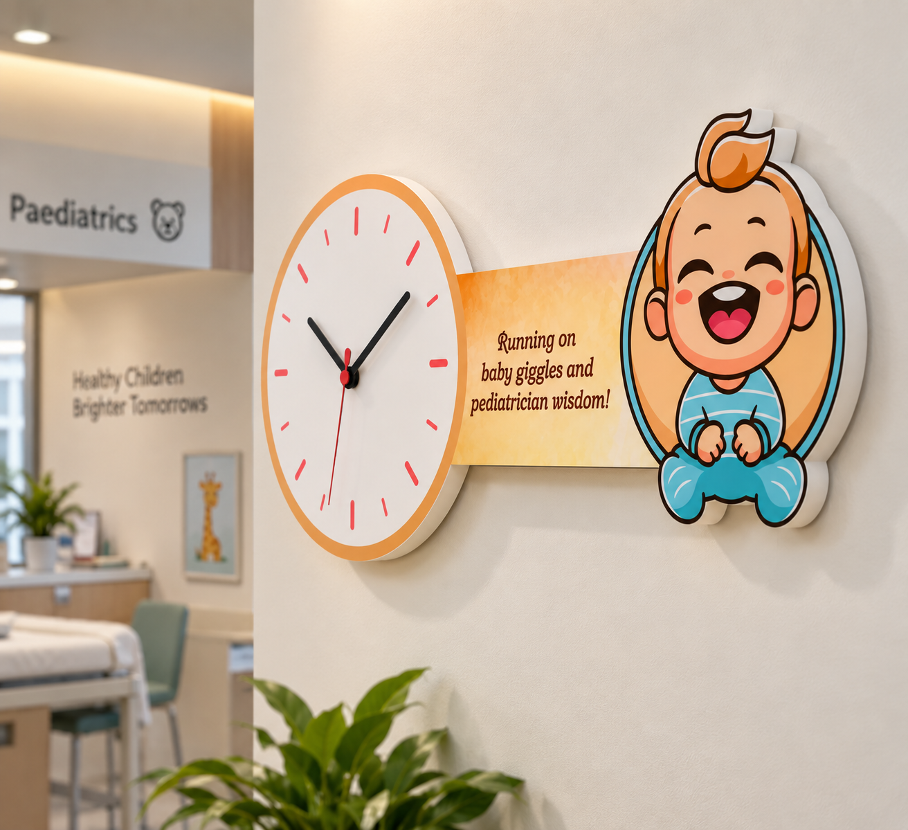 Clock - Baby Doctor Wall Clock (2)
