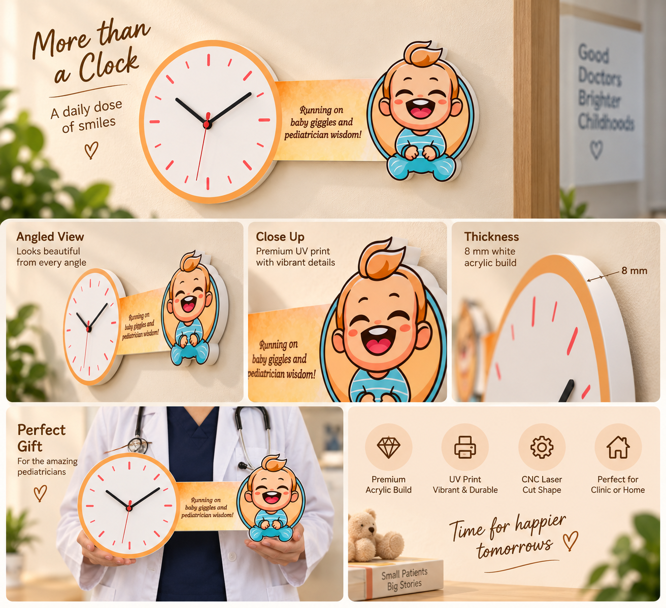 Clock - Baby Doctor Wall Clock (4)