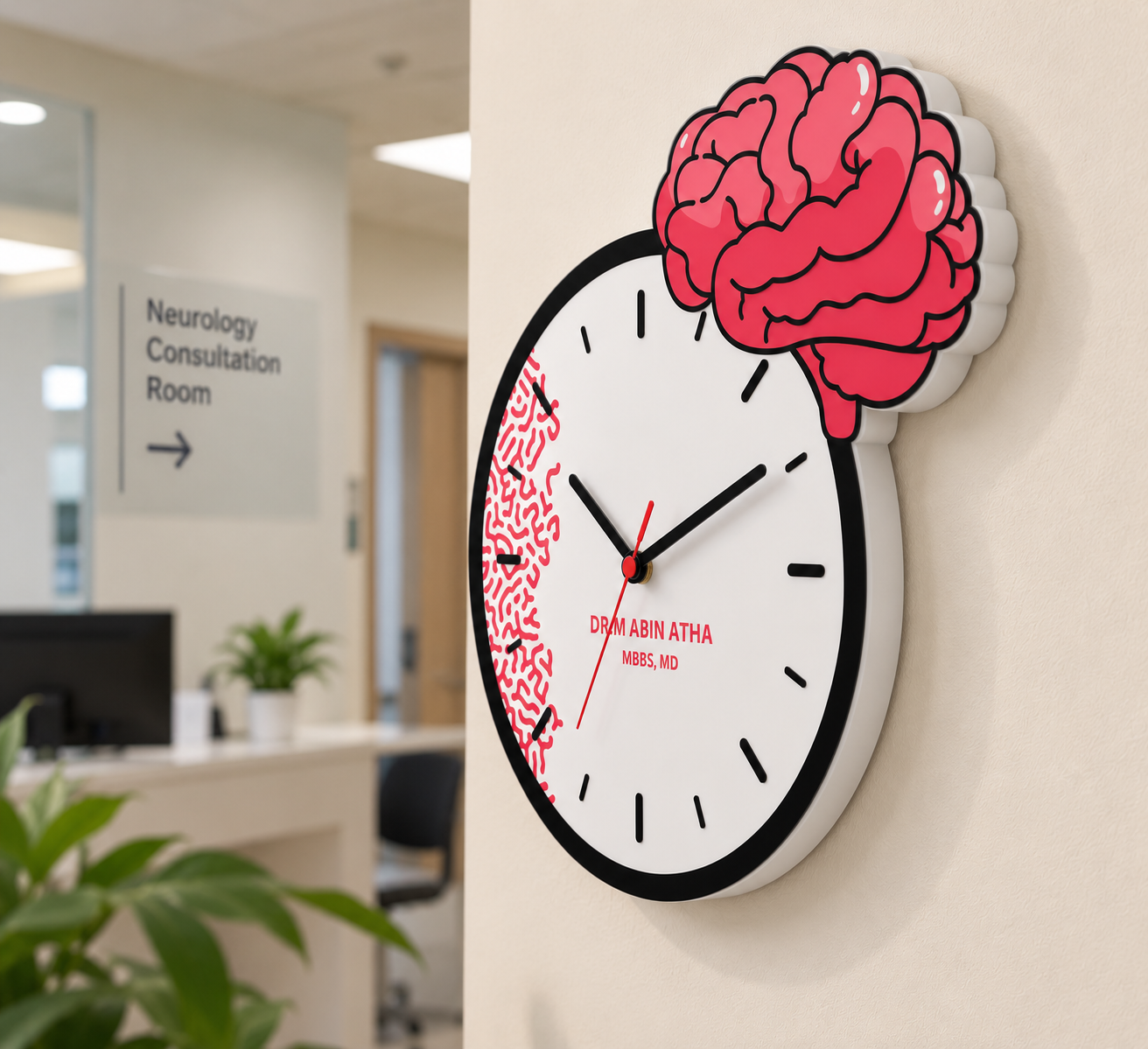 Clock - Brain Wall Clock (2)