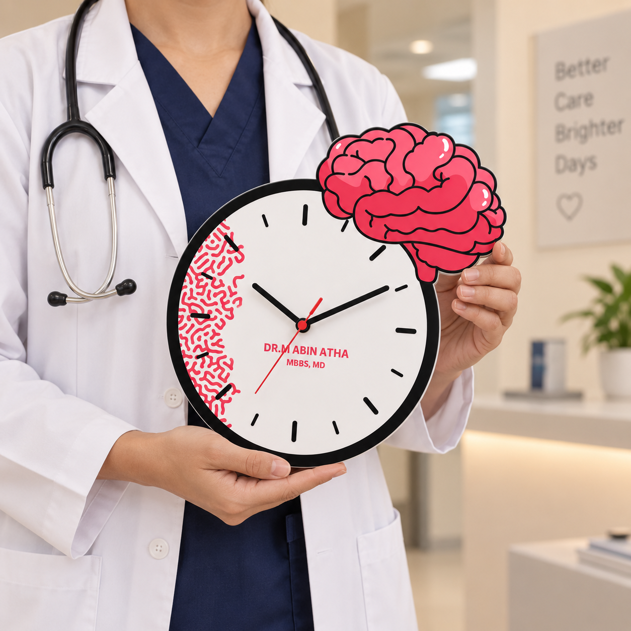 Clock - Brain Wall Clock (3)