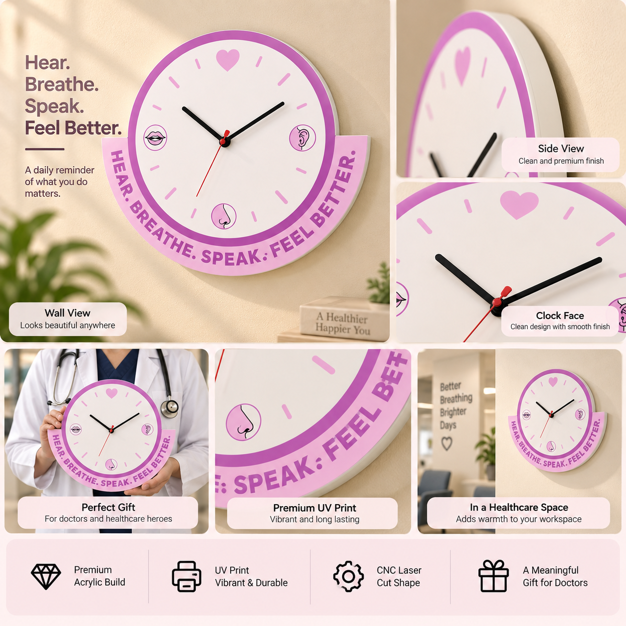 Clock - ENT Theme Wall Clock (4)