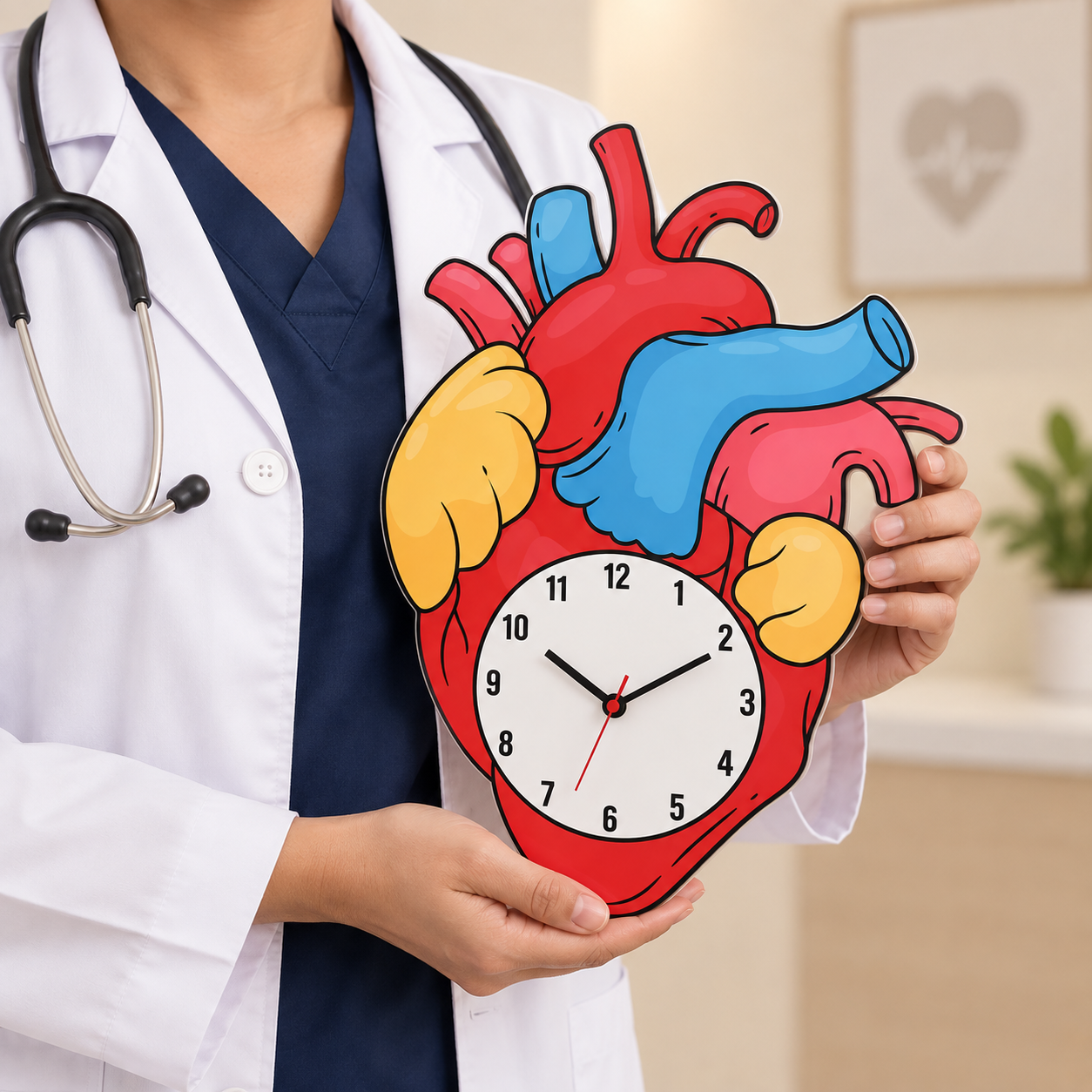 Clock - Heart Wall Clock (2)