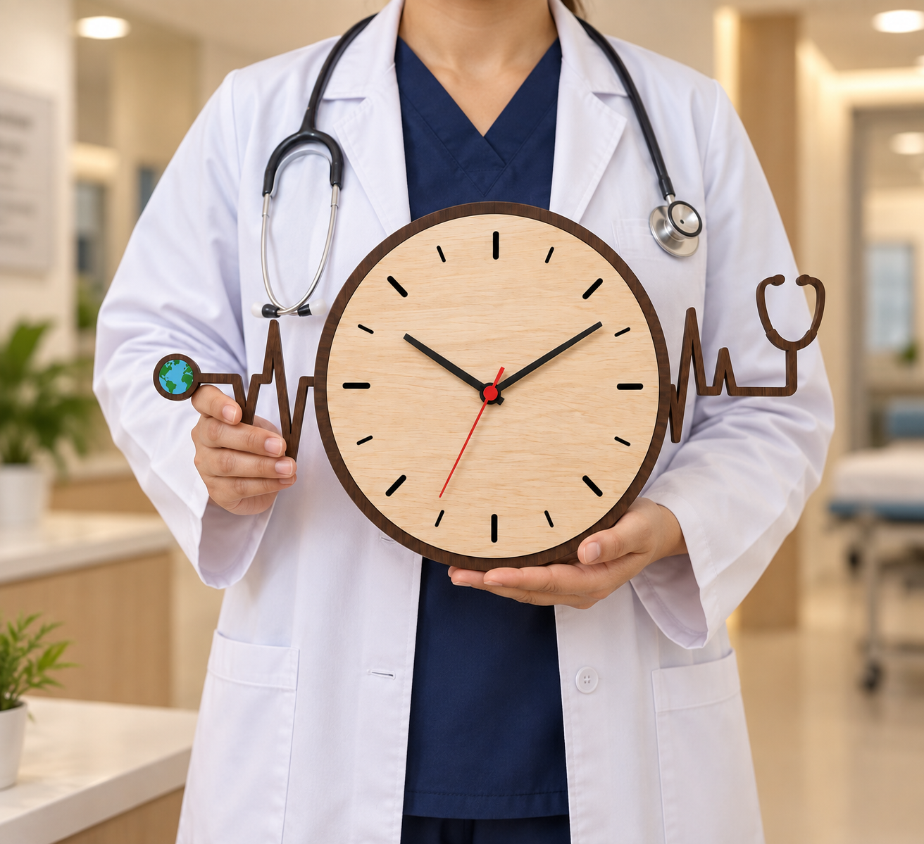 Clock - Heartbeat Pulse Wall Clock (3)
