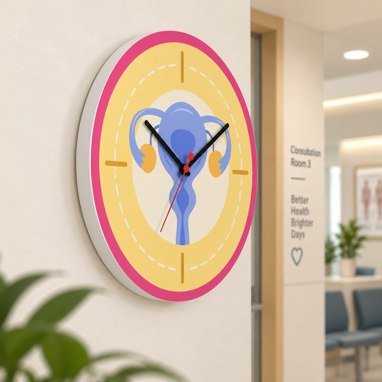 Clock - OB-GYN Theme Wall Clock (2)