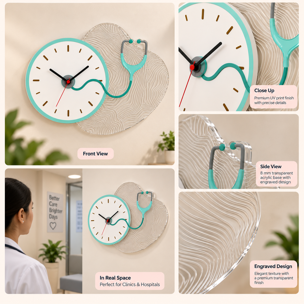 Clock - Transparent Wall (4)