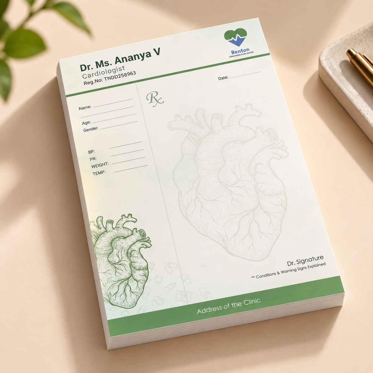 Prescription Pad - Cardiologist (2)