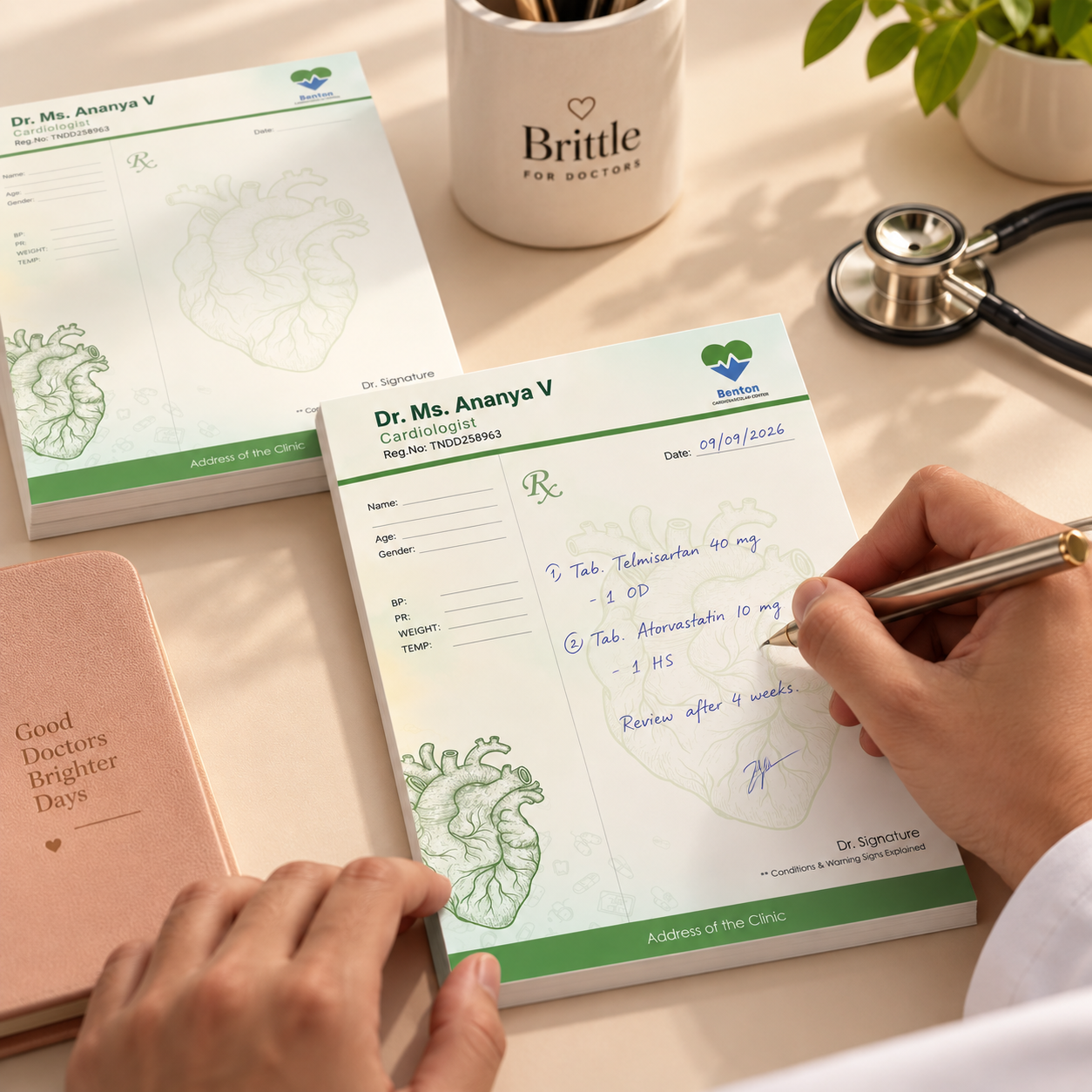 Prescription Pad - Cardiologist (4)