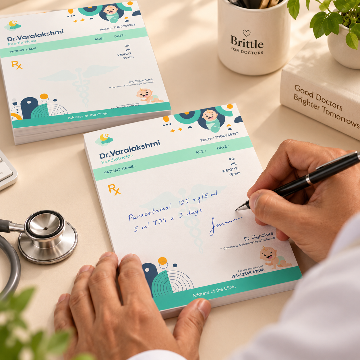 Prescription Pad - Custom Pediatric (4)