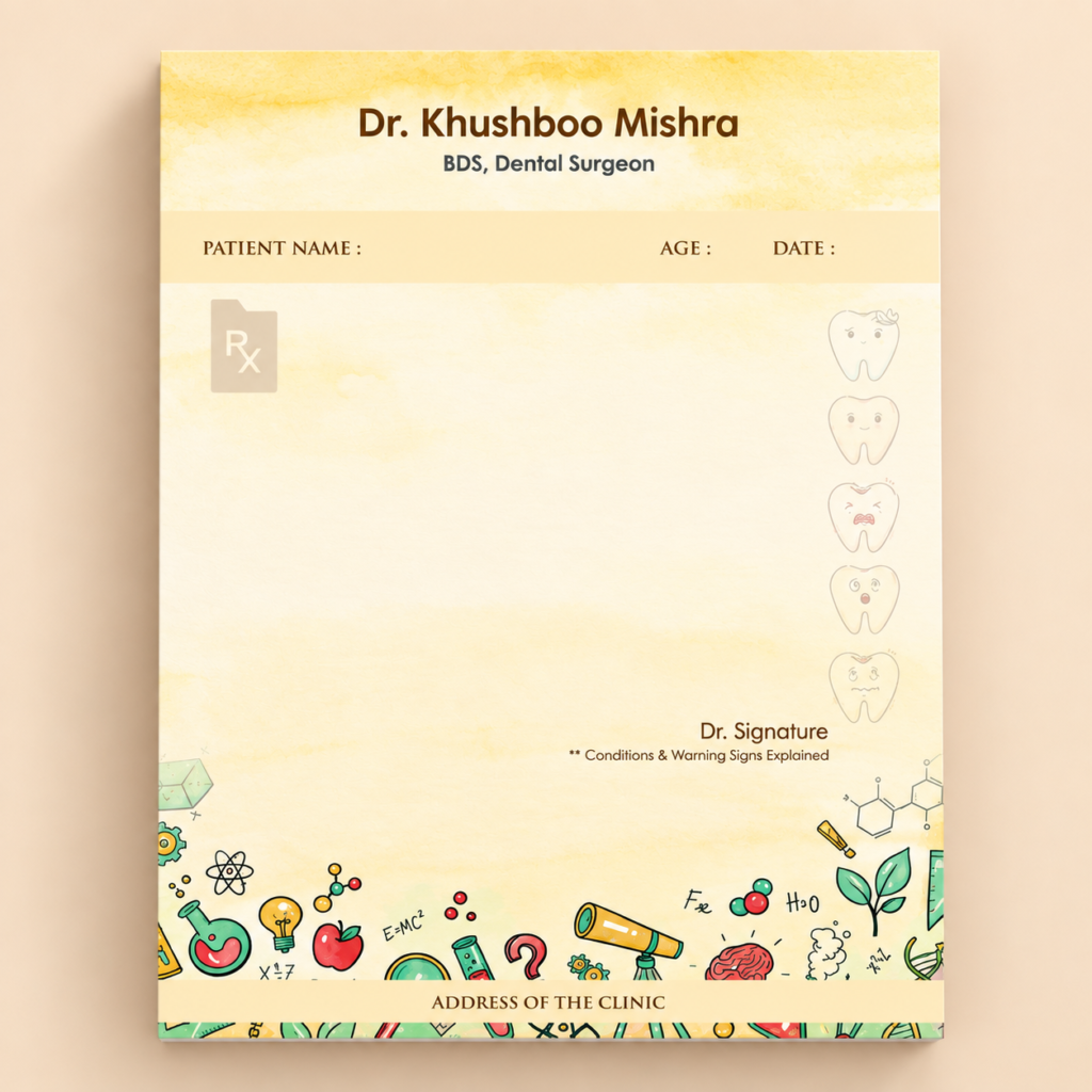 Prescription Pad - Dental Customised (1)