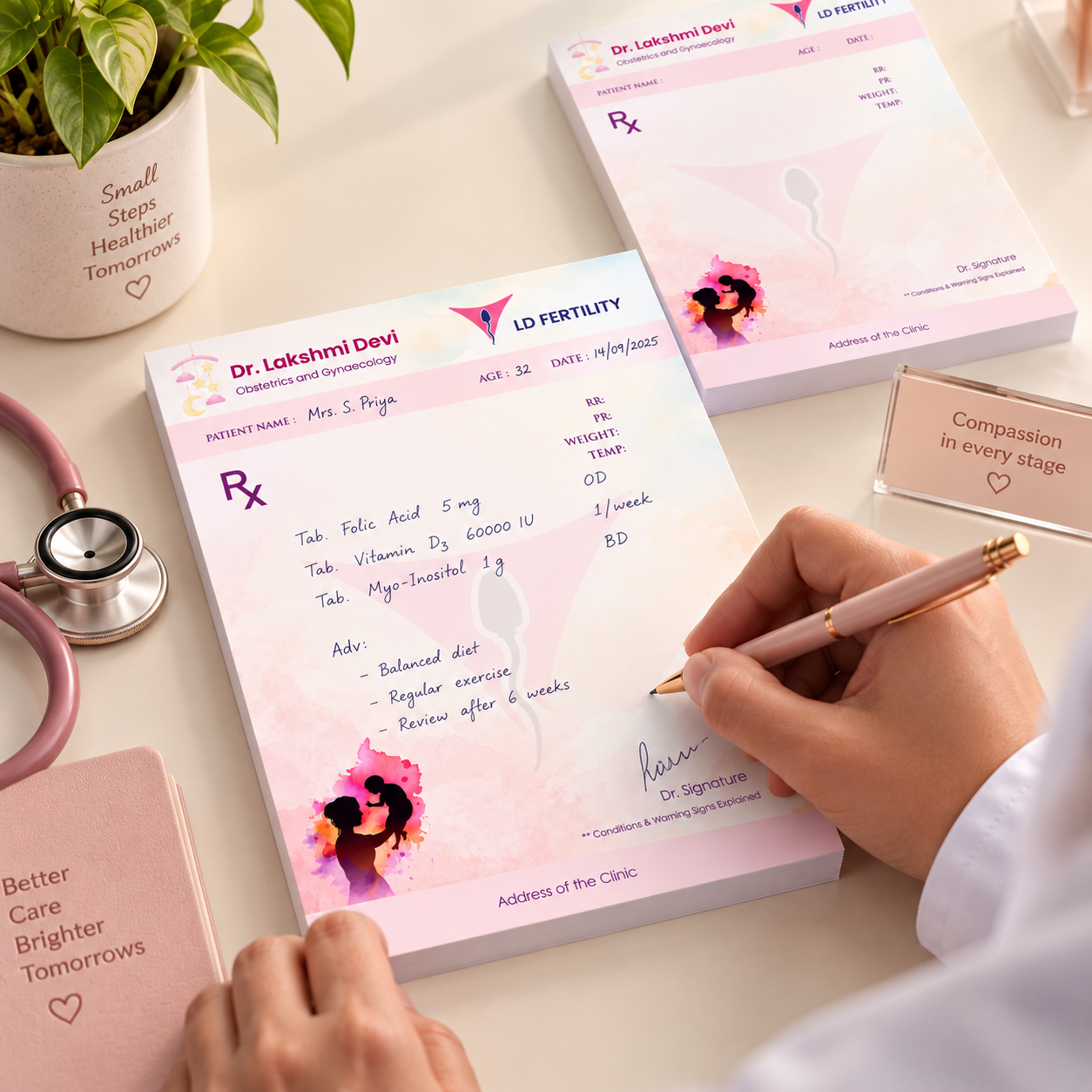 Prescription Pad - Gynaecologist (3)