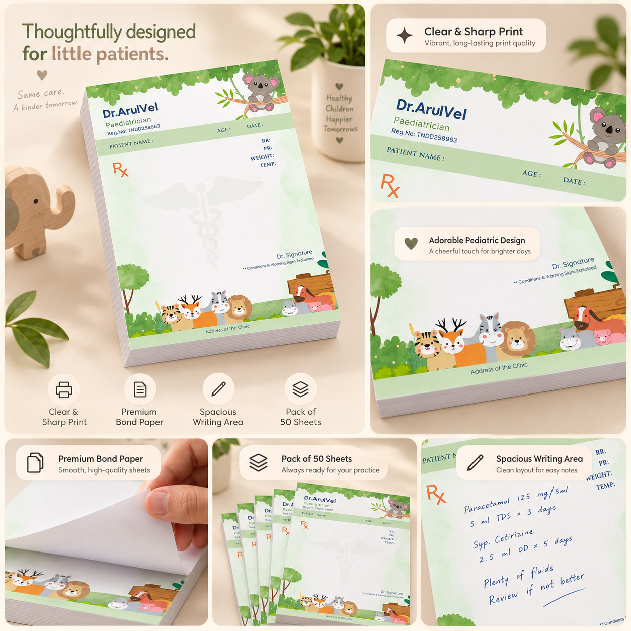 Prescription Pad - Jungle Themed (3)