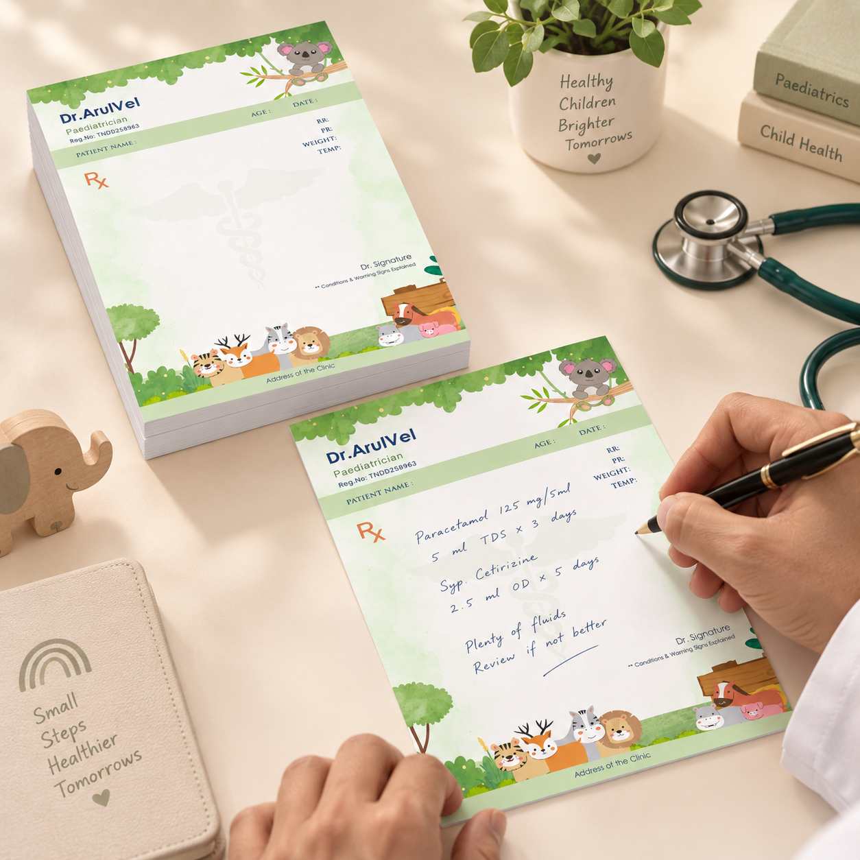 Prescription Pad - Jungle Themed (4)