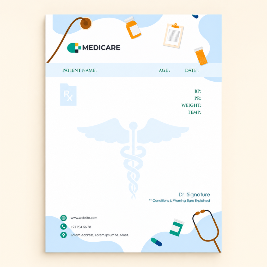 Prescription Pad - Medicare Themed (1)