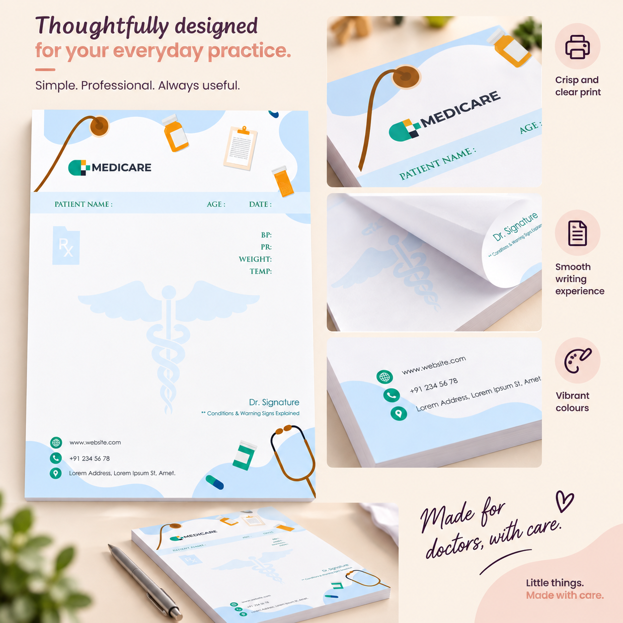 Prescription Pad - Medicare Themed (3)