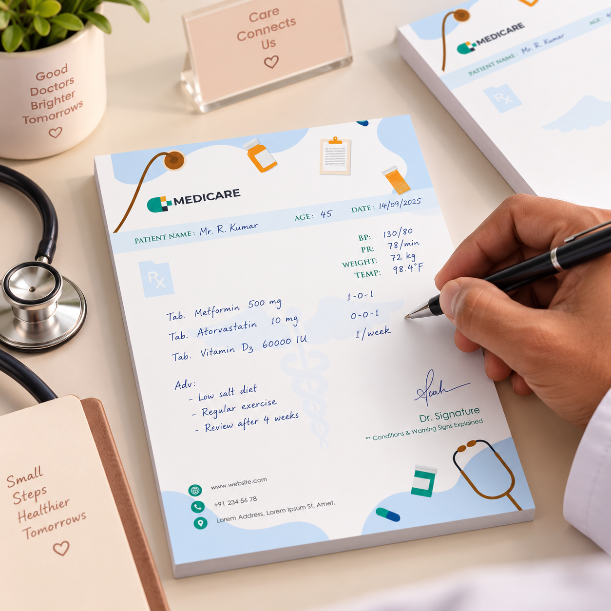 Prescription Pad - Medicare Themed (4)