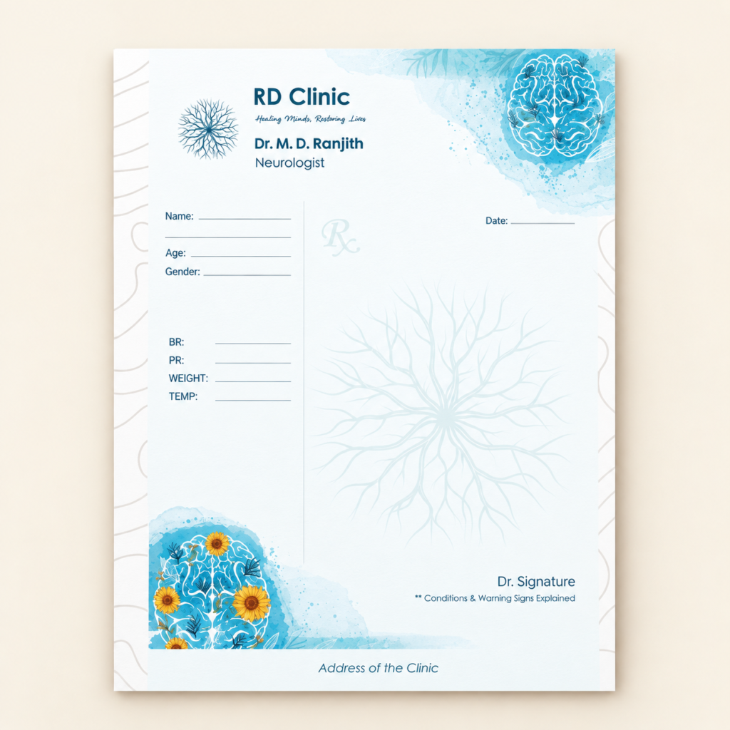 Prescription Pad - Neurologist (1)