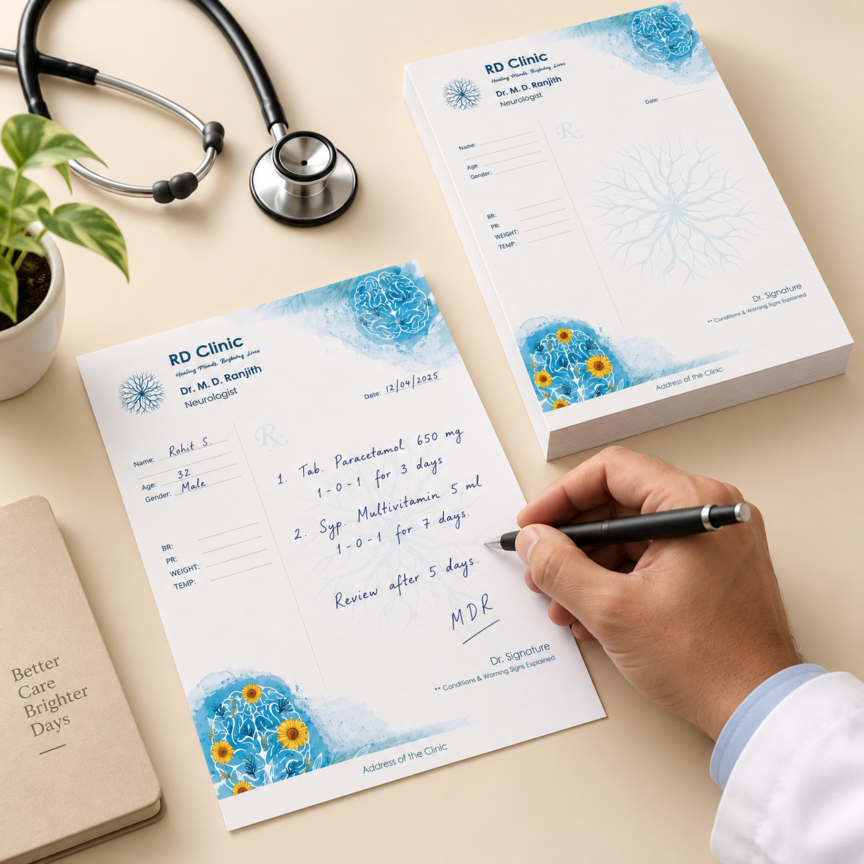 Prescription Pad - Neurologist (4)