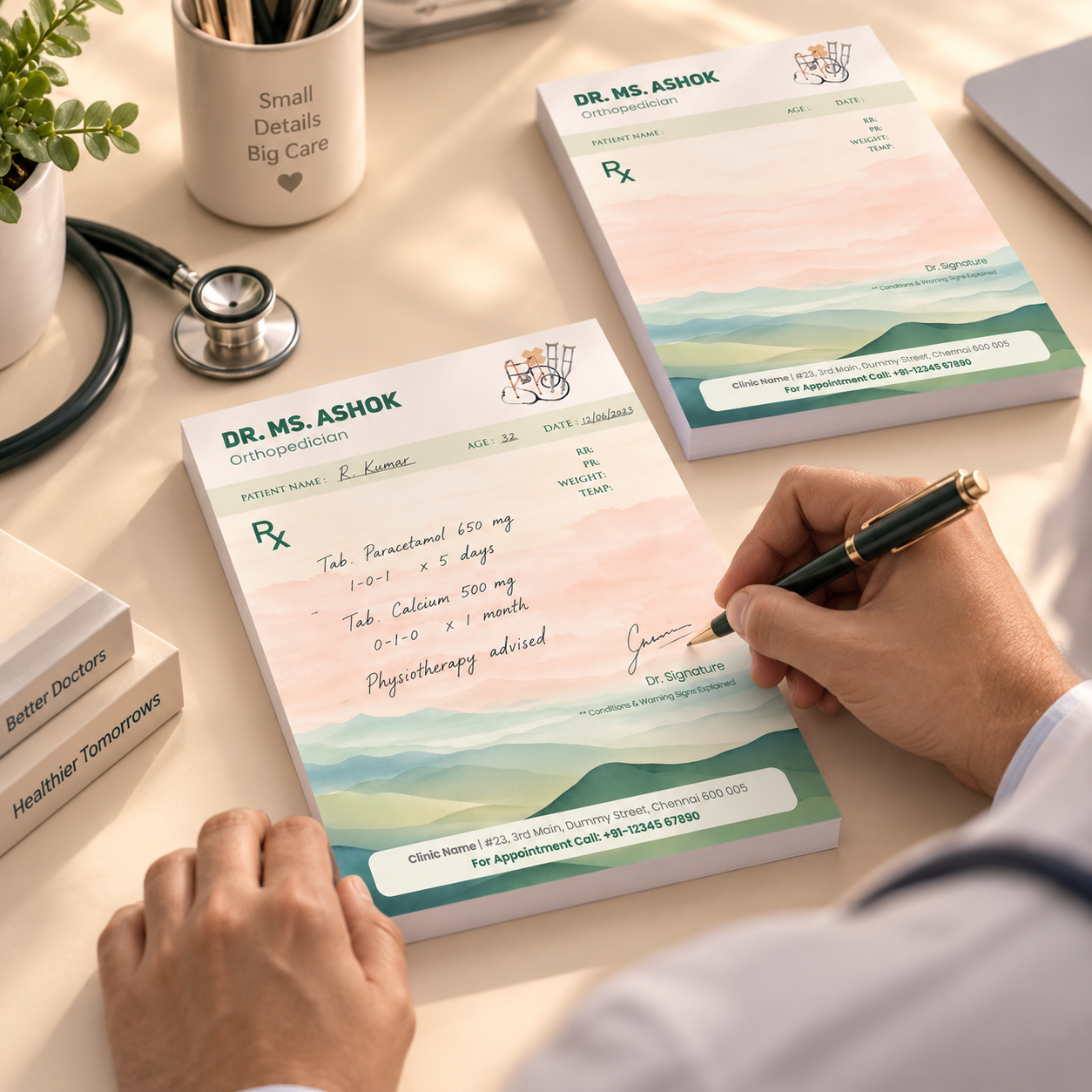 Prescription Pad - Orthopedic (4)