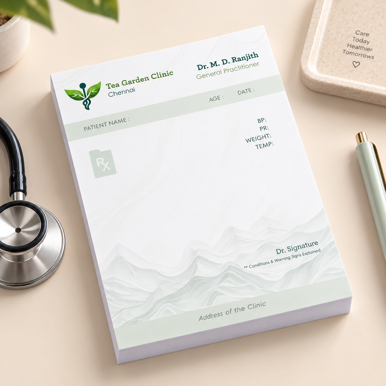 Prescription Pad - Tea Garden Clinic (2)
