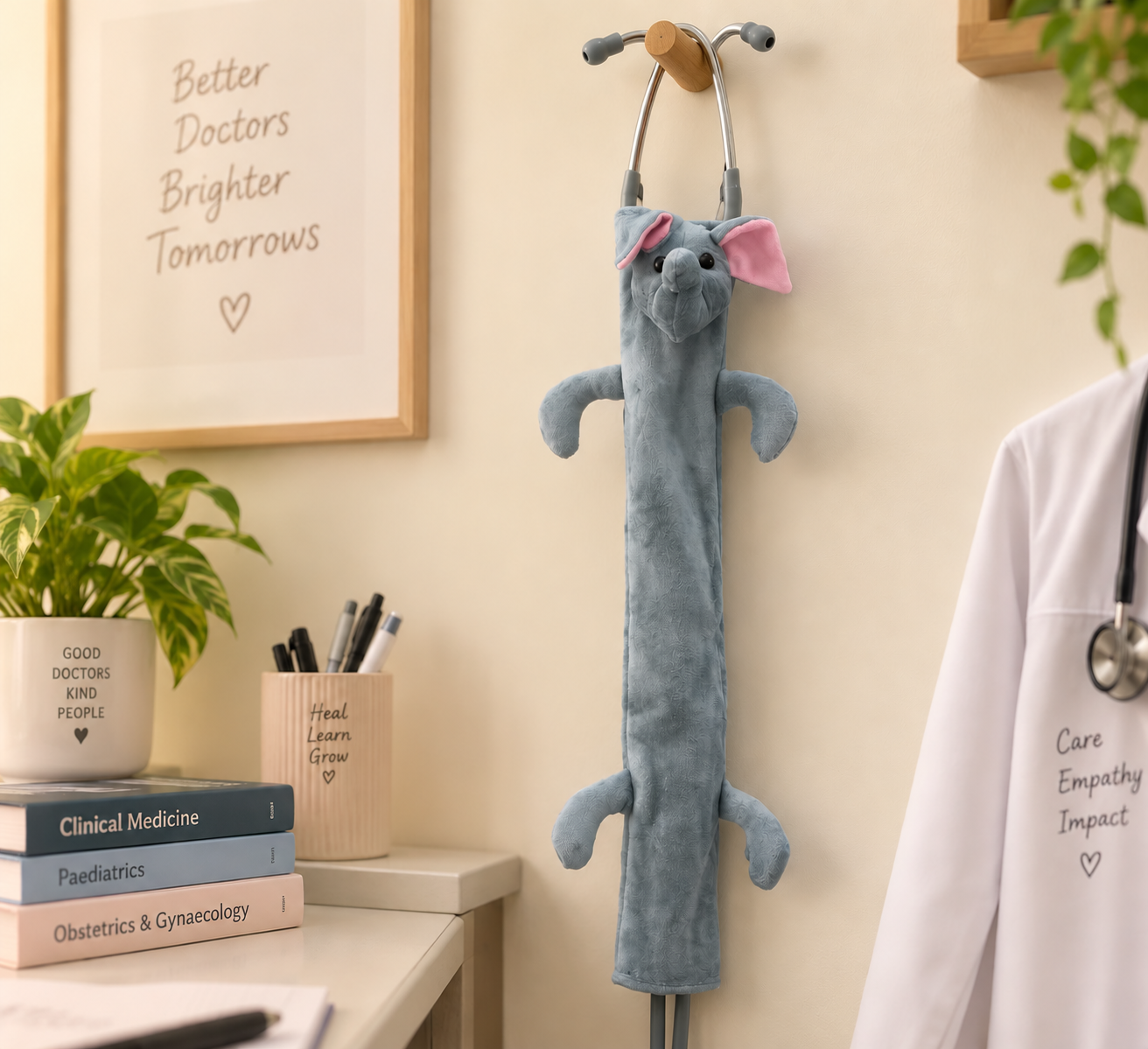 Stethoscope Skin - Elephant Design (2)