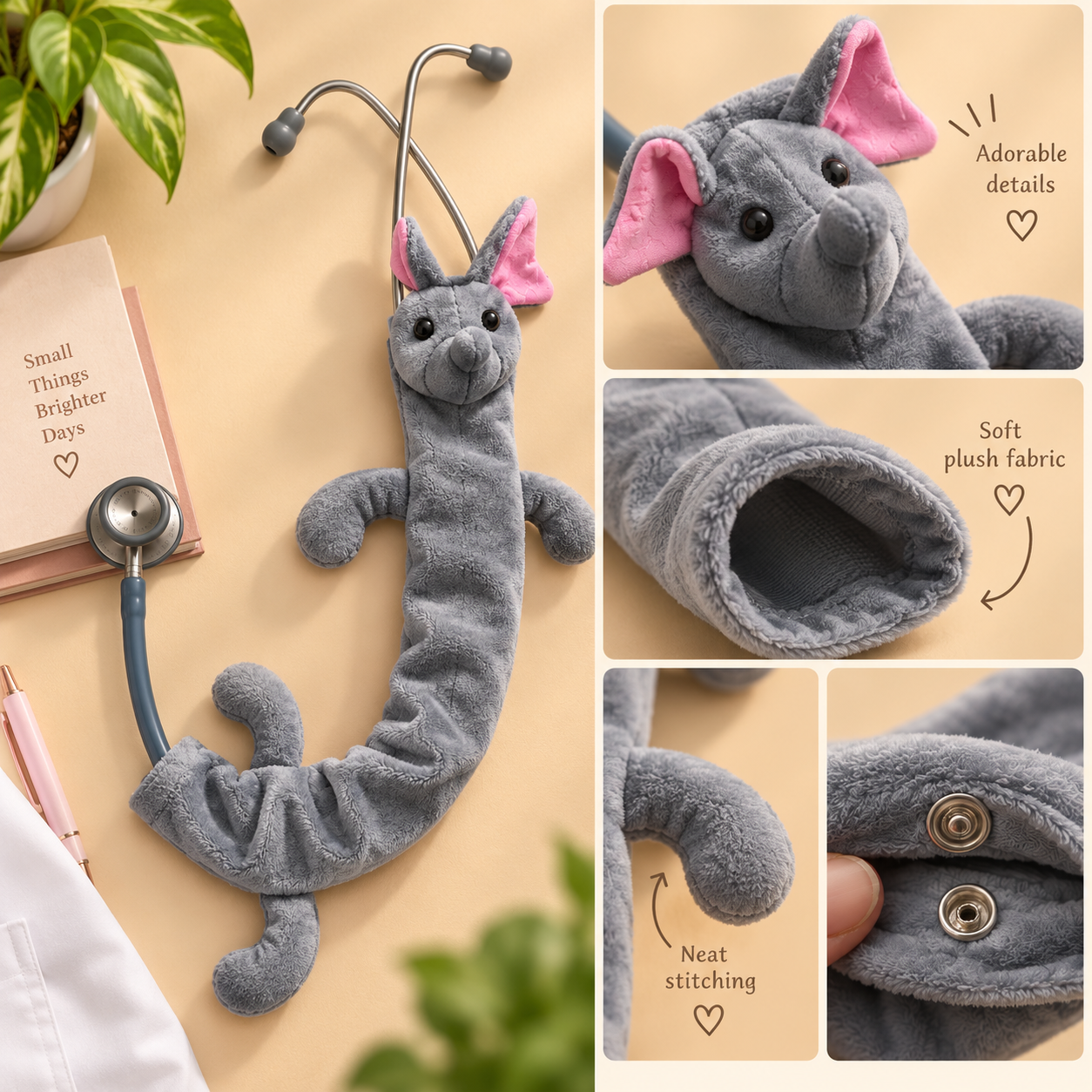 Stethoscope Skin - Elephant Design (3)