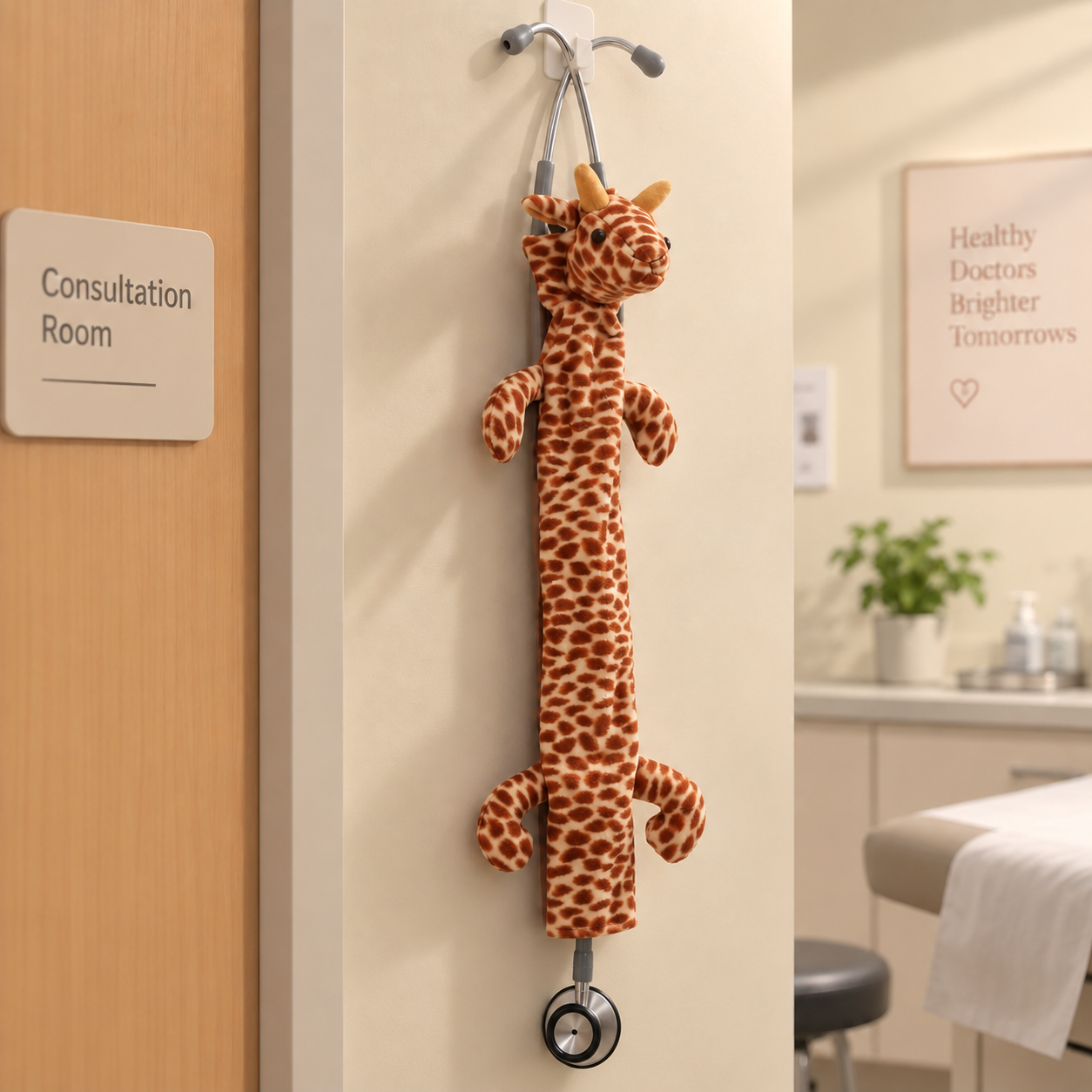 Stethoscope Skin - Giraffe Design (2)