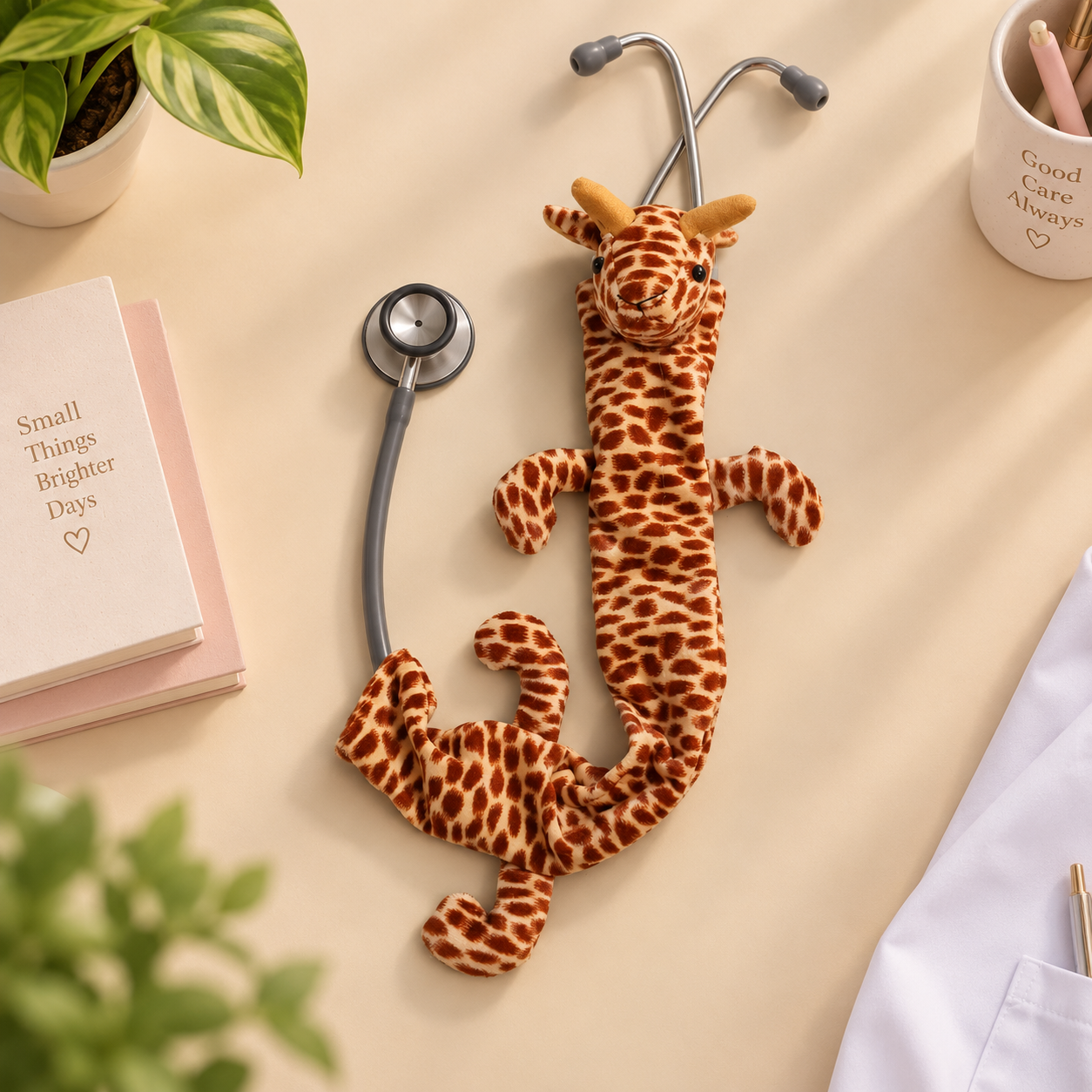 Stethoscope Skin - Giraffe Design (4)
