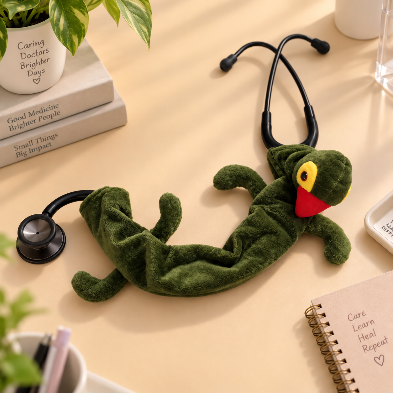 Stethoscope Skin - Parrot Design (3)