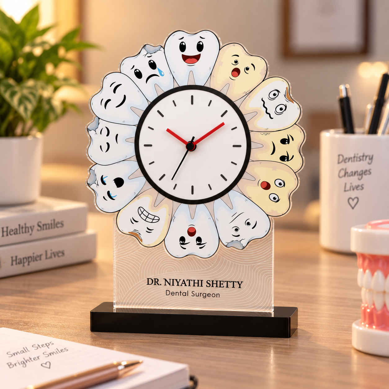 Table clocK - Dental Emoji (2)
