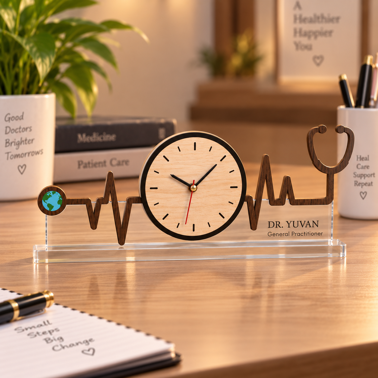 Table clock - Heartbeat Stethoscope (4)
