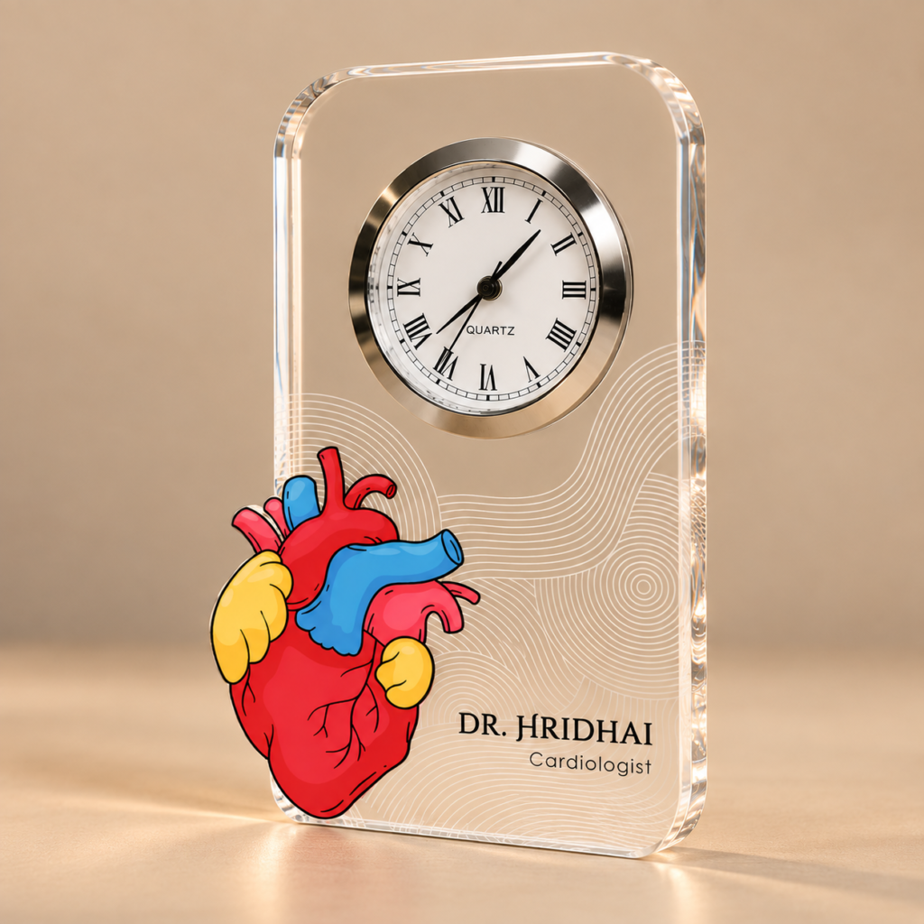 Table clock - Personalized Cardiologist (3)