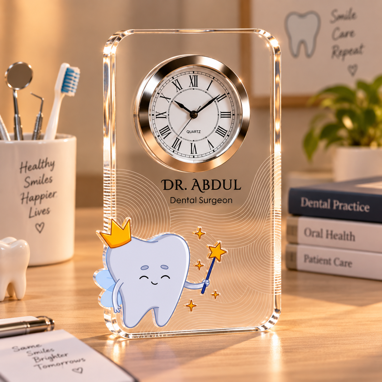 Table clock - Personalized Dental (4)
