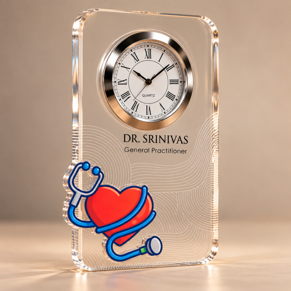 Table clock - Personalized Practitioner (3)