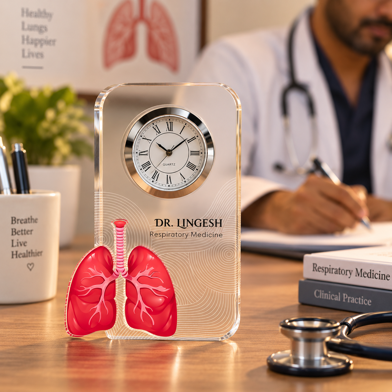 Table clock - Personalized Respiratory (5)